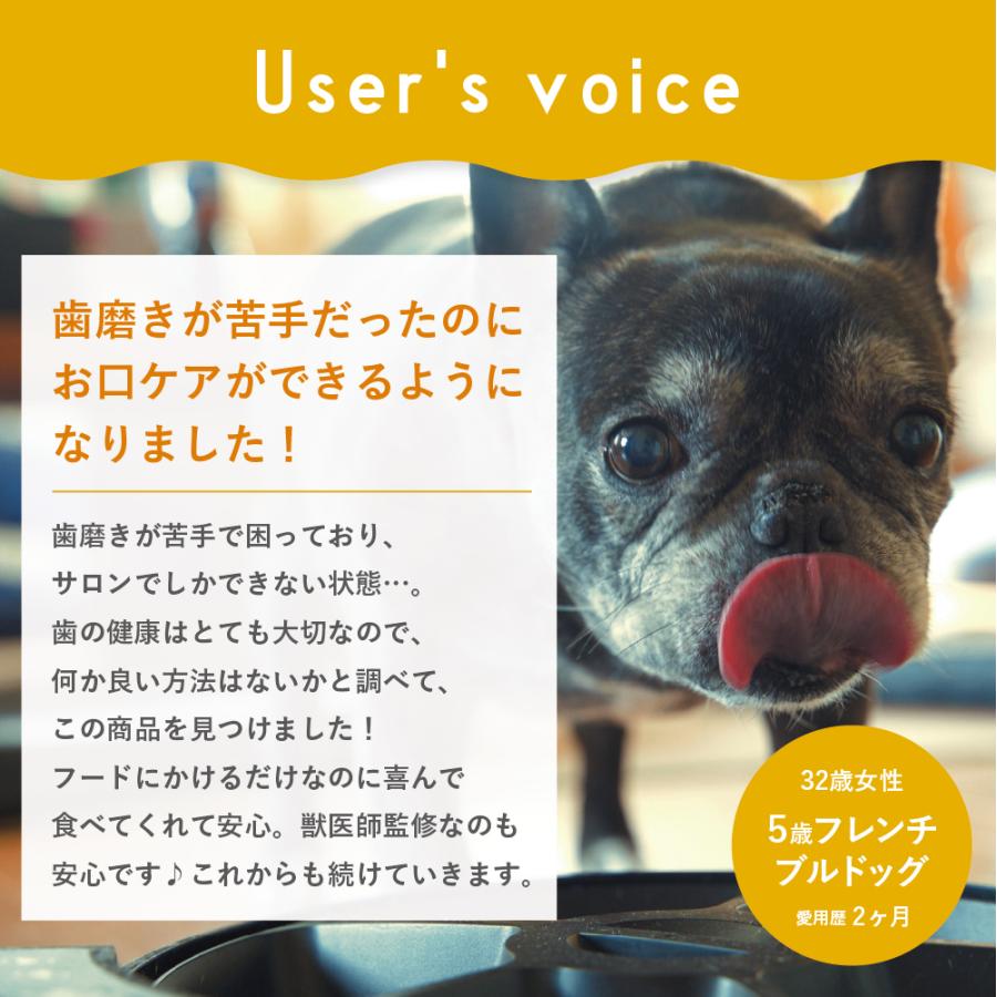 犬  歯磨き 犬  歯石 犬 歯垢 犬 口臭 歯磨きガム サプリ犬 歯ブラシ  犬 猫 歯磨き ペット 犬 歯磨き粉 うちのお口サポート うちのかぞく 少量 お試し 10g | うちのかぞく | 12