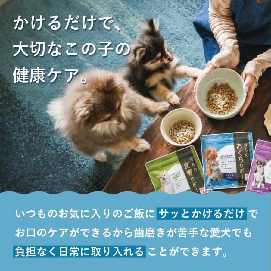 犬  歯磨き 犬  歯石 犬 歯垢 犬 口臭 歯磨きガム サプリ犬 歯ブラシ  犬 猫 歯磨き ペット 犬 歯磨き粉 うちのお口サポート うちのかぞく 少量 お試し 10g | うちのかぞく | 03
