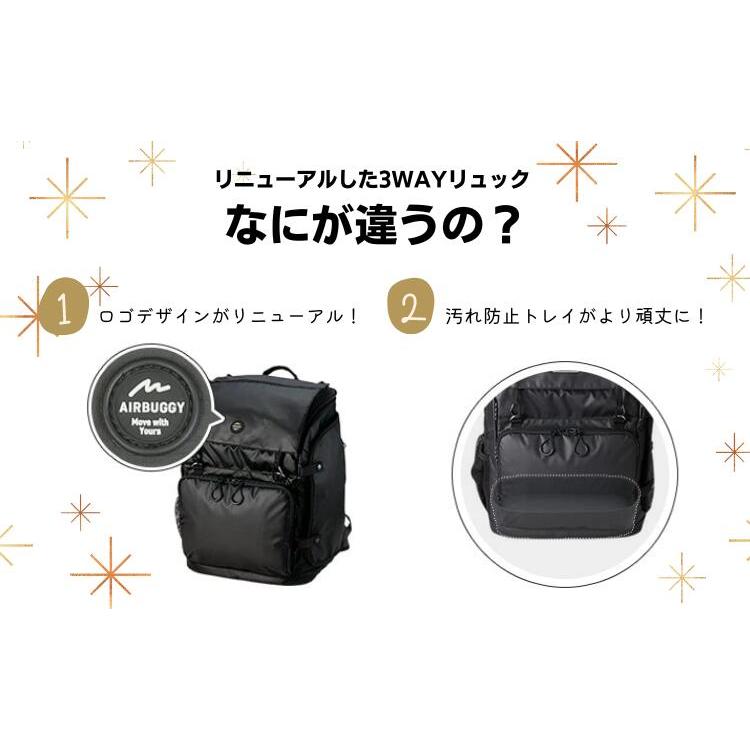89%OFF!】エアバギー リュック リニューアル版 3WAY レギュラーペット