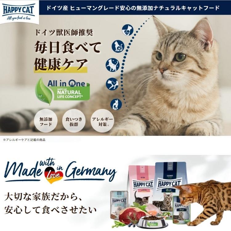 ハッピーキャット【 バイエルン ビーフ 10kg 】大粒 HAPPY CAT 成猫 グルテンフリー ドライフード デンタルケア 関節ケア