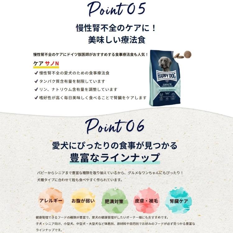 ハッピードッグ ミニ シニア 4kg HAPPY DOG 無添加 無着色 グルテン
