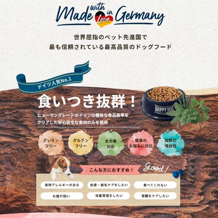 HAPPY DOG ミニ アフリカ 4キロ ハッピードッグ ミニ アフリカ 4kg （ダチョウ＆ポテト） HAPPY DOG 無