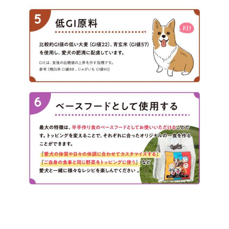 Smiley スマイリー 3種類セット 1.5kg( 500g×3袋 )チキン ポーク