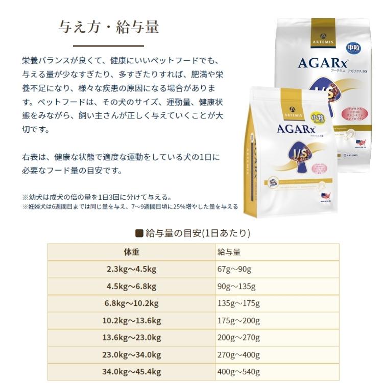 AGARx I/S 【おまけ付 (B)】 アーテミス アガリクス 小粒 3kg 犬用
