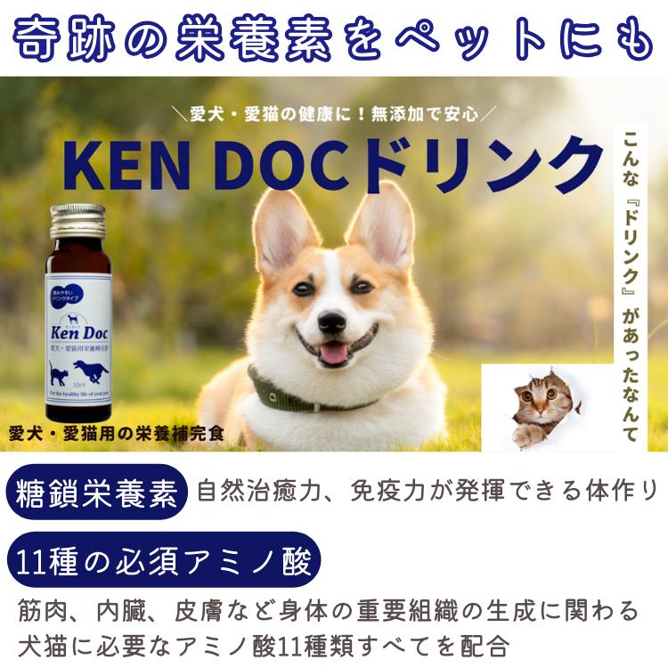 ケンドッグ 10箱 (10本入り×10) ペット用 シアルマリン 糖鎖栄養素
