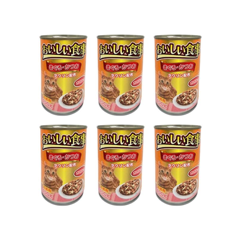 おいしい食事 400g×24個セット ウェットフード 缶詰 猫缶 大容量 お試し 食べ比べ（Yahoo!・ウチノコSHOP）