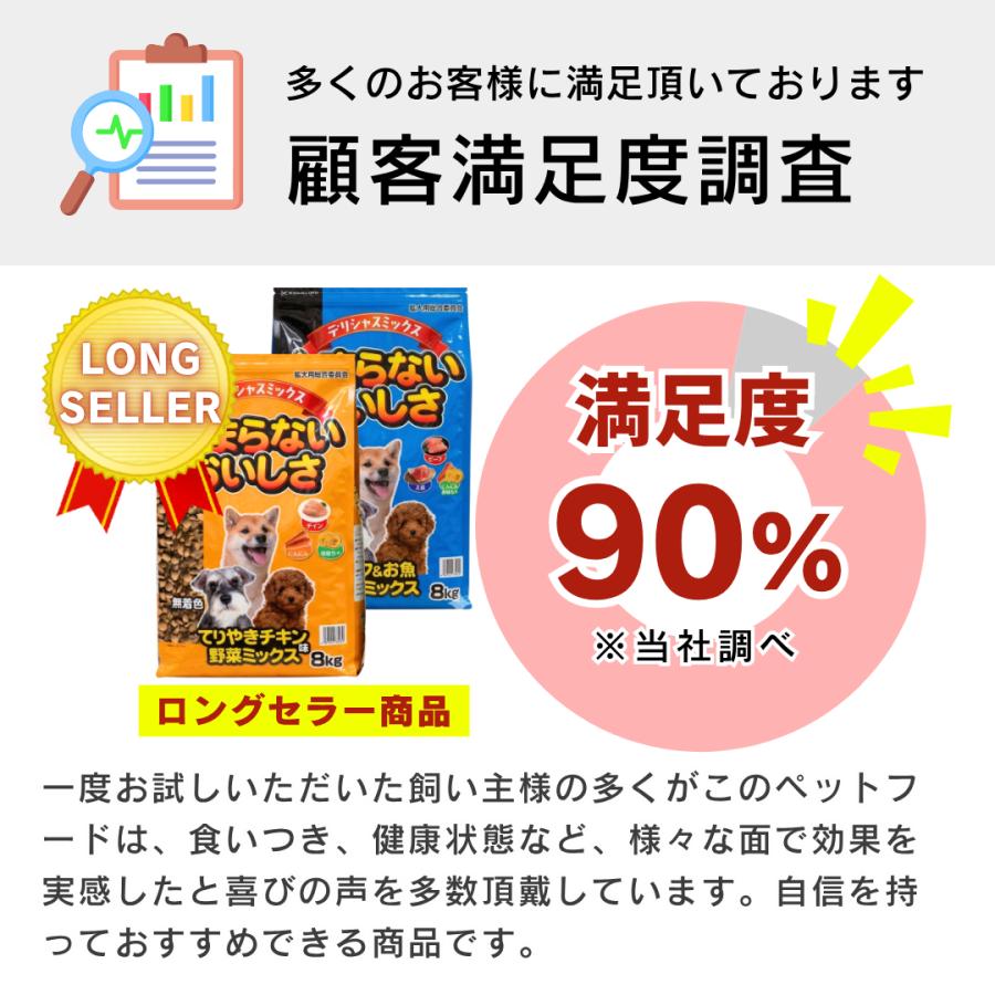 デリシャスミックス とまらないおいしさ 8kg×2袋セット ドッグフード