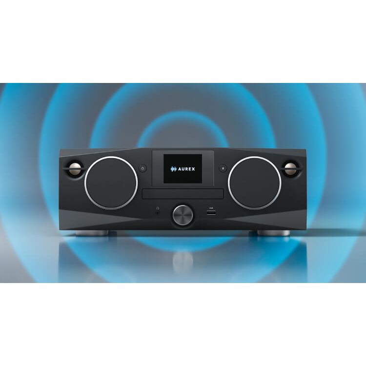 Aurex 東芝 AUREX CD/FMワイヤレススピーカーシステム AX-XSS100(K