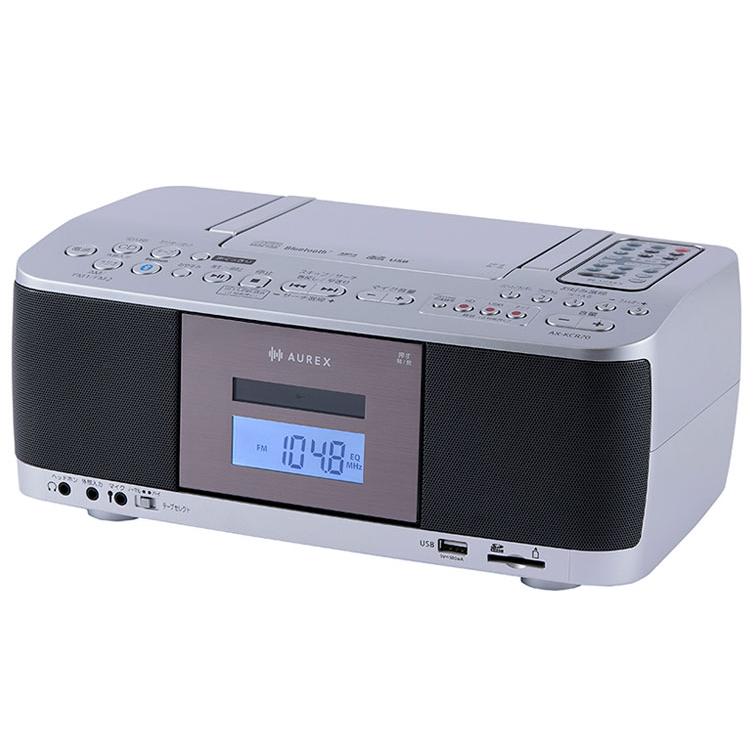 TOSHIBA（東芝） AUREX CDラジカセ AX-KCR70(S) : うちの猫 - 通販