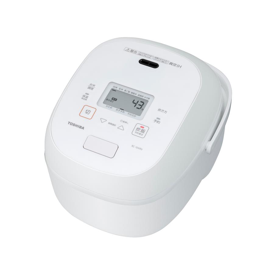 東芝 IHジャー炊飯器 RC-10VRV (W) | TOSHIBA
