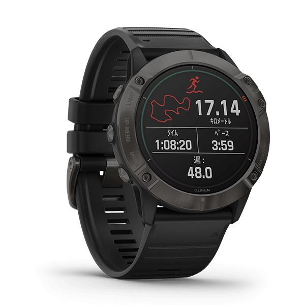 ガーミン フェニックス fenix 6X Pro Dual Power Ti Black DLC 010  