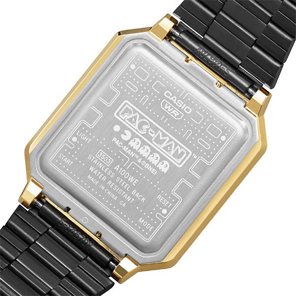 CASIO（カシオ） 〈A100WEPC-1BJR〉パックマンコラボレーションモデル
