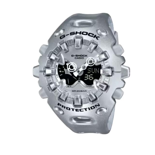 ほぼ新品【G-SHOCK】GA-V01A-8AJF G-SHOCK ＜GA-V01A-8AJF＞ GA-V01 Series シルバー G-SHOCK G