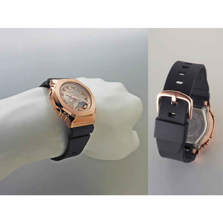 時計 CASIO G-SHOCK GM-S2100PG-1A4JF GMS2100PG1A4 | Pink and Gold Metal Covered Watch - G-SHOCK