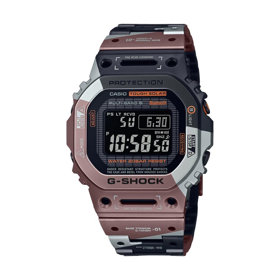 G-SHOCK 〈GMW-B5000TVB-1JR〉GMW-B5000フルメタルモデル／ジオ