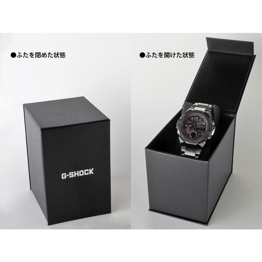 G-SHOCK GST-B400AD-1A4JF レッド ブラックIPベゼル、赤文字版がワイルドなG-STEEL「GST-B400AD