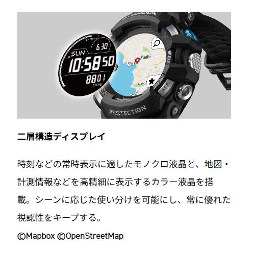 G-SQUAD ＜GSW-H1000-1JR＞G-SQUAD PRO Wear OS by Google搭載