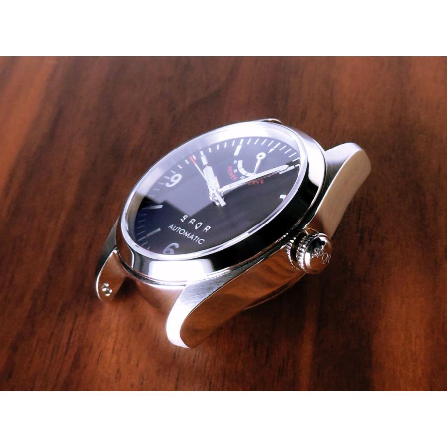 SPQR SPQR「自動巻き（手巻付き）/パワーリザーブ」SSメッシュバンド