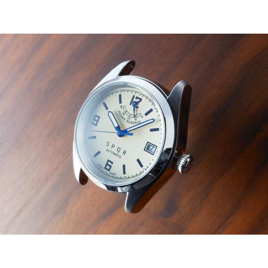 SPQR SPQR「自動巻き（手巻付き）/パワーリザーブ」クロコダイル