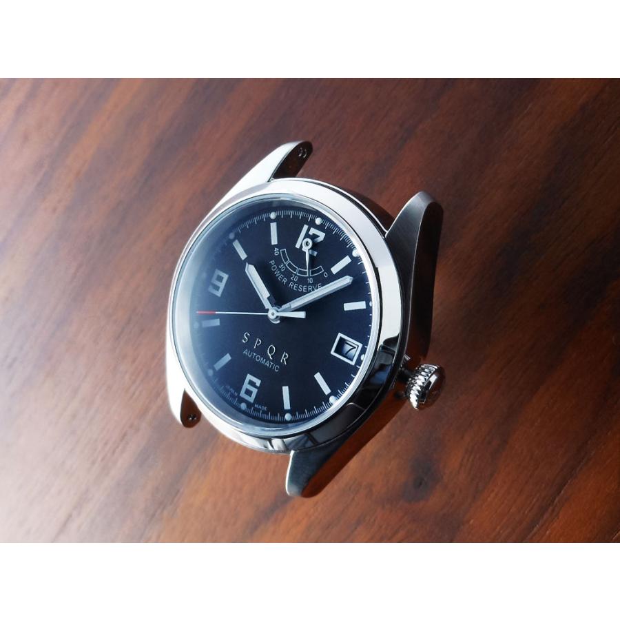 コ*い様 SPQR 自動巻き時計 パワーリザーブ SPQRフラッグシップモデルに人気のバーインデックス登場】SPQR
