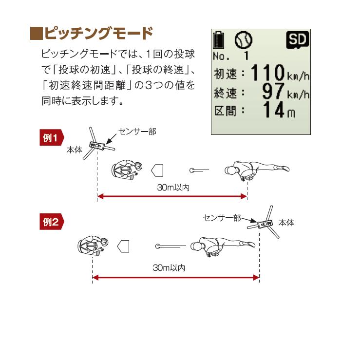 MIZUNO ミズノ ユピテル スピードガン BSG-1 野球 ピッチング MIZUNO ミズノ ユピテル スピードガン BSG-1 野球 ピッチング