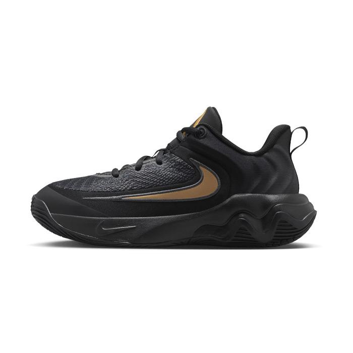 Nike バスケットボールシューズ ブラック/ゴールド バスケットシューズ
