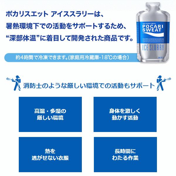大塚製薬 ポカリスエット アイススラリー 100g×36袋(1ケース) (自社