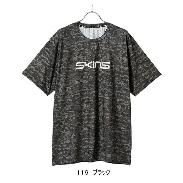 スキンズ メンズ アクティブウェア プリントTシャツ 2024年春夏モデル [365日出荷] [M便 1/1][物流]｜uchiyama-sports｜08