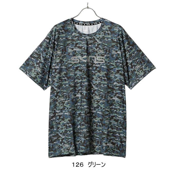 スキンズ メンズ アクティブウェア プリントTシャツ 2024年春夏モデル [365日出荷] [M便 1/1][物流]｜uchiyama-sports｜09