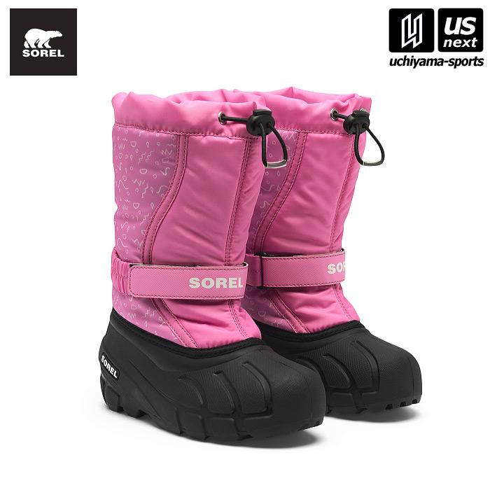 美品★SOREL ソレル ウィンターブーツ ブラウン/ピンク スノーブーツ 25 SOREL（ソレル） スノーシューズ ジュニア ウィンターブーツ ユース