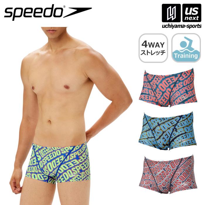 speedo（スピード） 水泳 メンズ 水着 練習用 ウェーブロゴ ターンズ