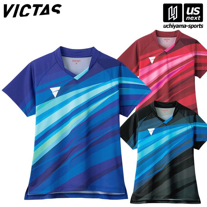 ヴィクタス 卓球 レディース ゲームシャツ V-OLGS236 2022年継続モデル  [M便 1/1][自社]