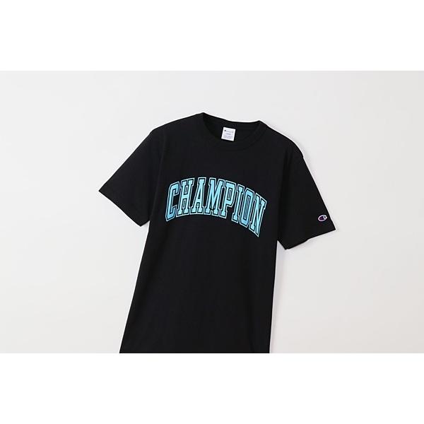 チャンピオンC3-T306 カジュアルウェア(メンズ・ユニ) Tシャツ ブラック [M便 1/1][取り寄せ][自社]｜uchiyama-sports｜03