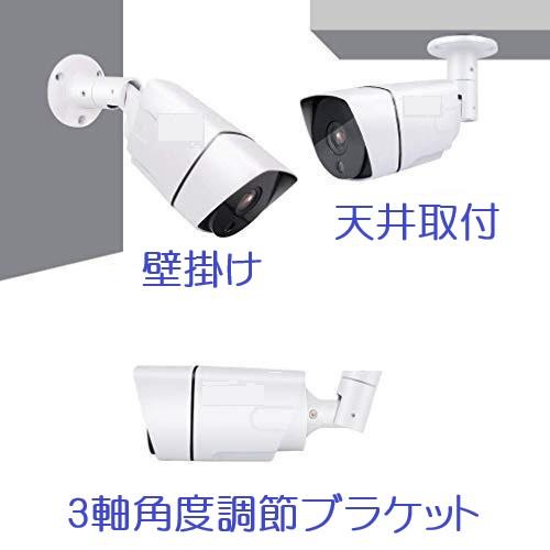 防犯カメラ 内山テック 防犯カメラ 100万画素 AHD 720P 広角レンズ2.8mm 1MP 1K