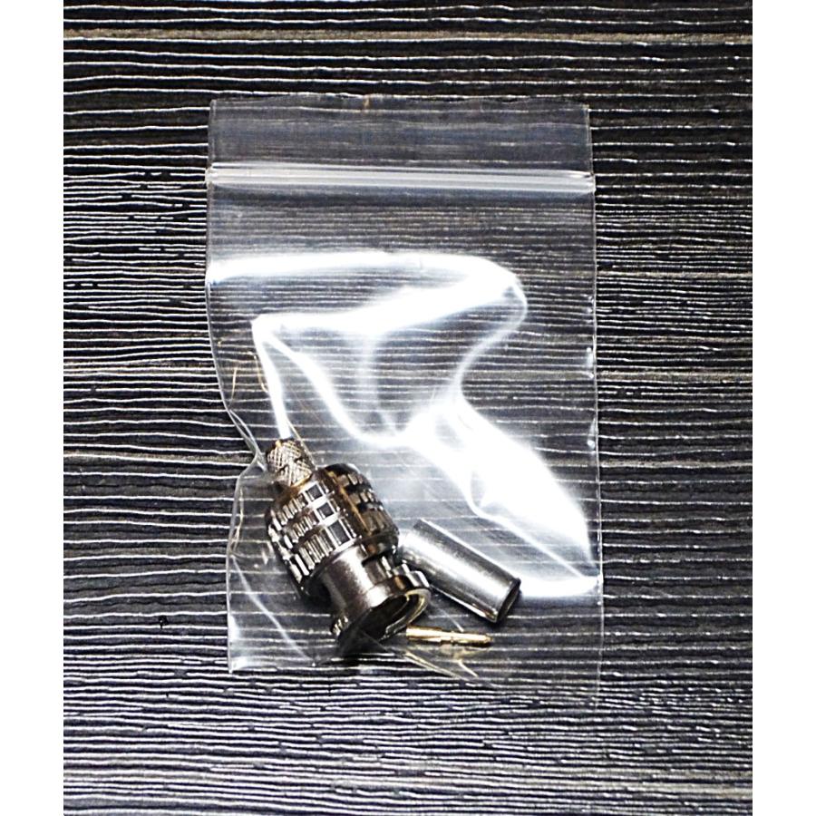 内山テック BNCプラグ 1個 3C同軸ケーブル用 圧着式 75Ω BCP-A3 CANARE