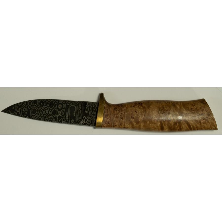 通販限定】ギベオン&ダマスカス鋼 ナイフ Gibeon meteorite 鉄隕石
