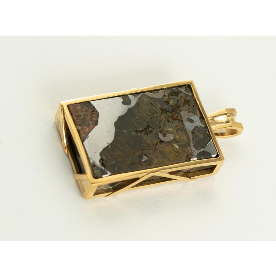 イミラック・パラサイト 石鉄隕石 ペンダントトップ キリッ K22