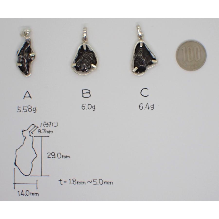 通販限定】シホテアリニ隕石 ペンダントトップ 5〜6g台 シホテアリン