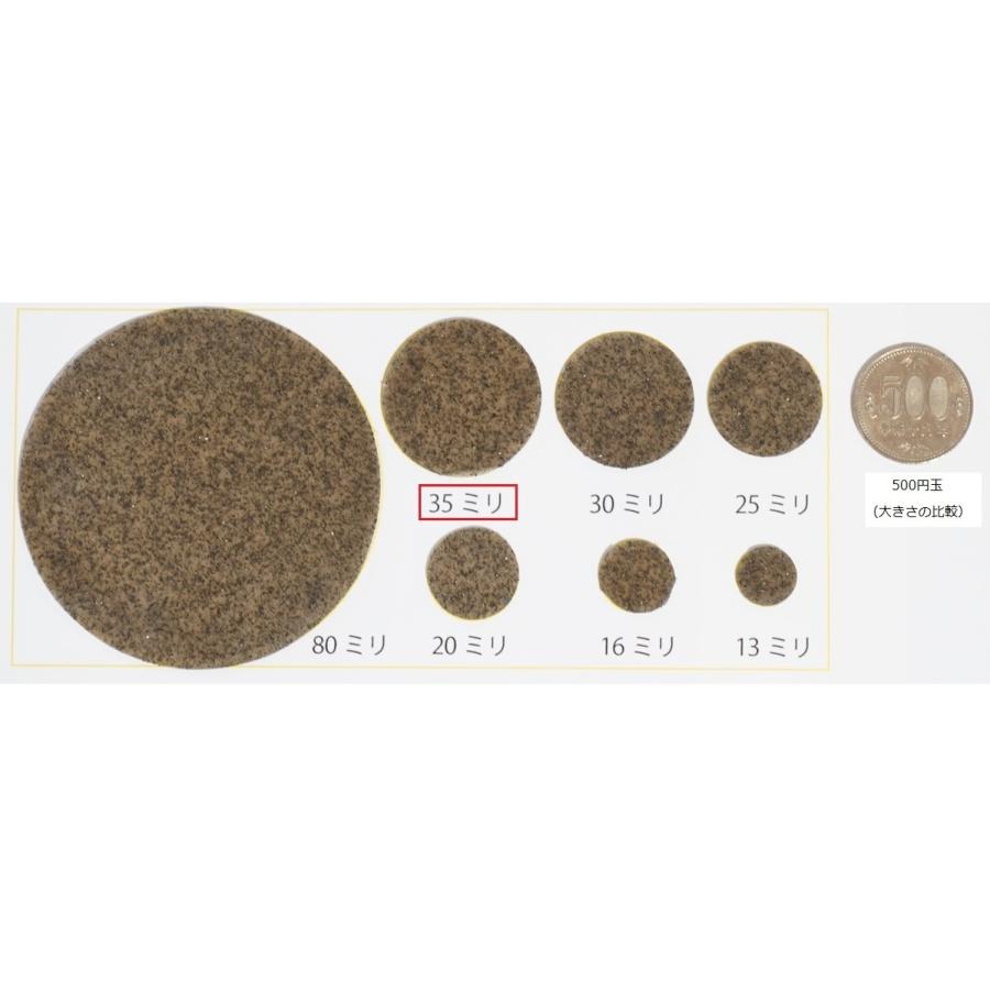 隕石パワー多目的シート（全身）円形 直径35ミリ 4枚セット : 宇宙村