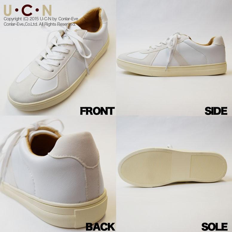 PUレザー レースアップ ローカット スニーカー |  | 05