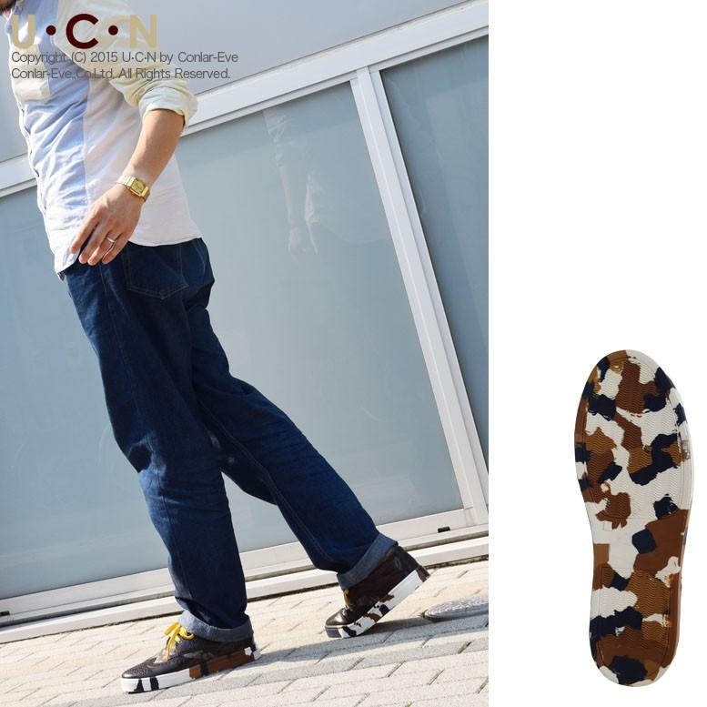 マーブルソール ウイングチップ レースアップ スニーカー |  | 03