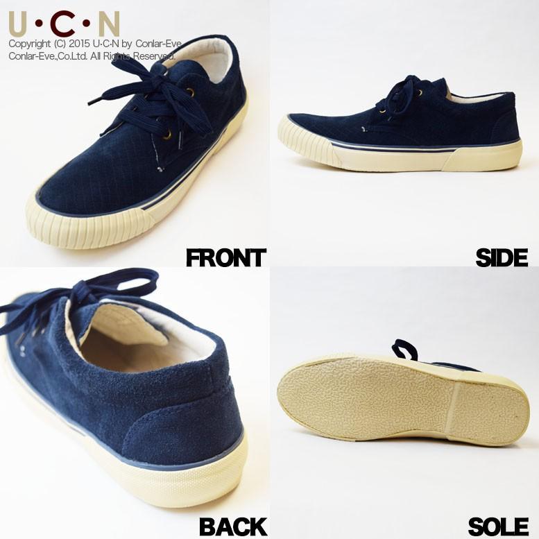 本革 スエード レースアップ スニーカー |  | 05