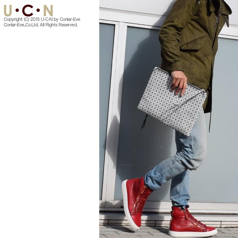 オーストリッチ コンビ ジップ スニーカー |  | 04