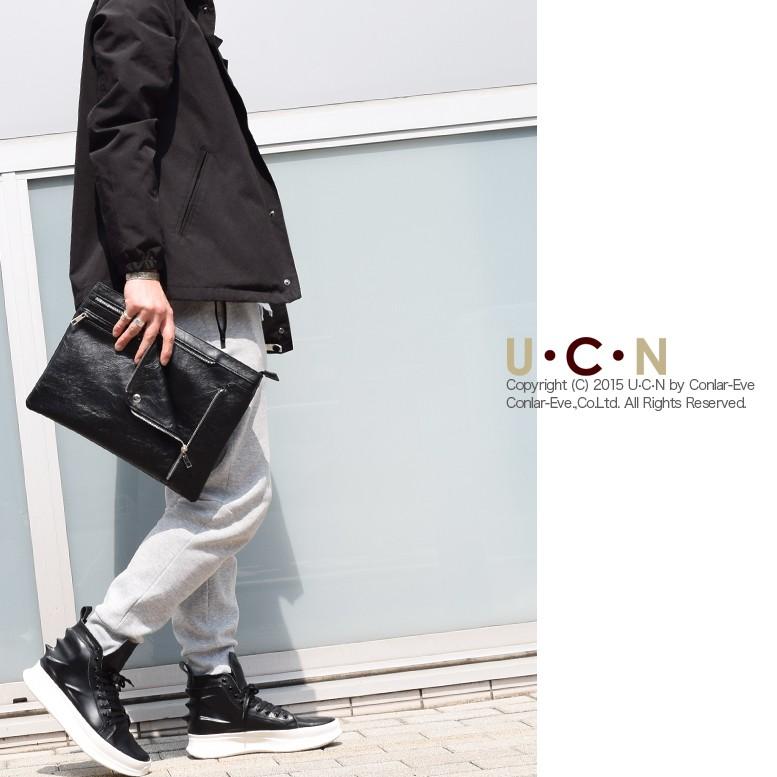 GAN CRAFT スプラッターハイカットスニーカー GAN CRAFT [HIGH