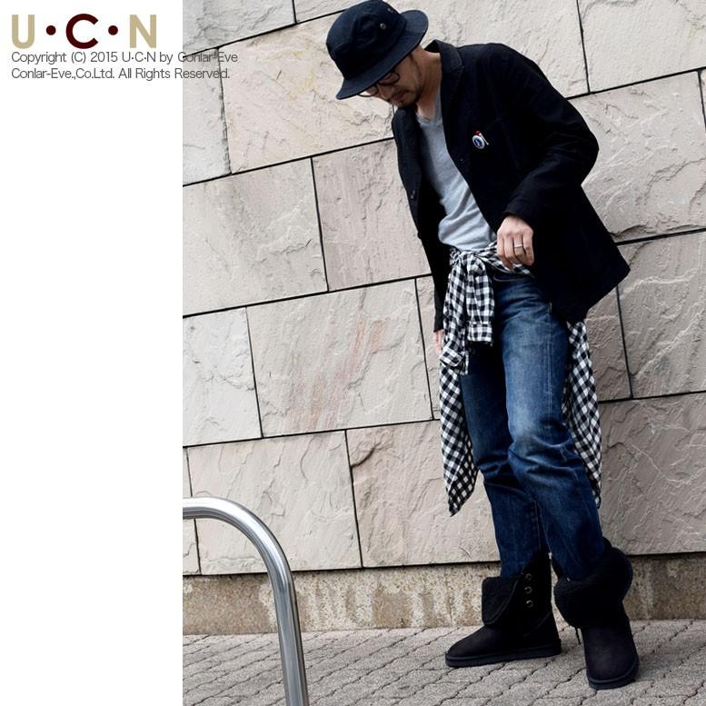 フェイク ムートン レースアップ ブーツ |  | 02