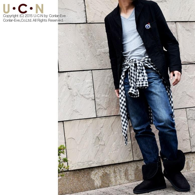 フェイク ムートン レースアップ ブーツ |  | 04