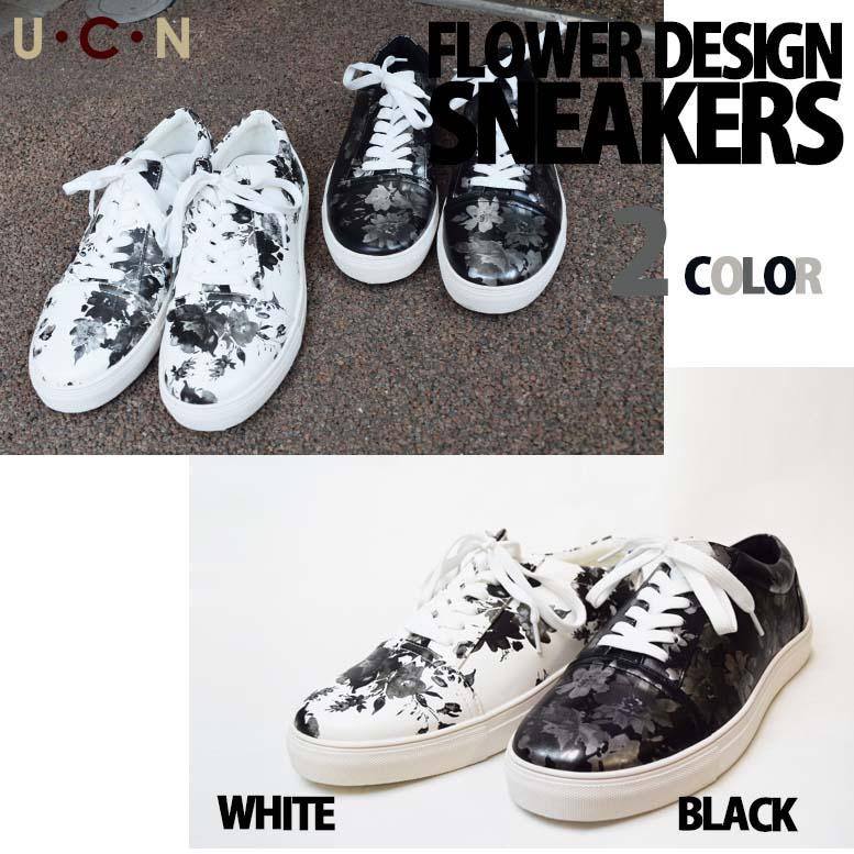 フラワーデザイン ローカット スニーカー |  | 06