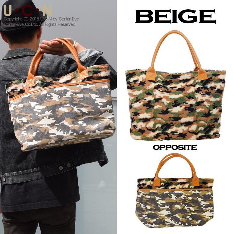 ダブルフェイス カモフラ トートバッグ |  | 06