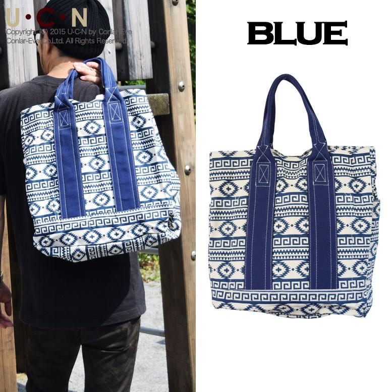 オルテガ柄 トートバッグ |  | 04