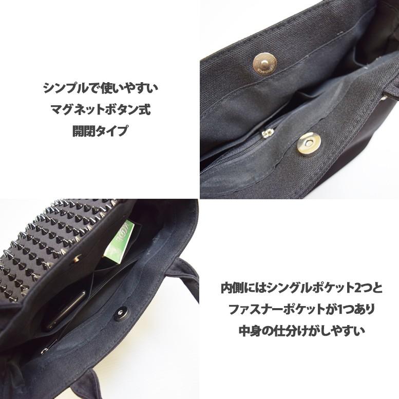 スタッズ キャンバス ミニ トートバッグ |  | 02